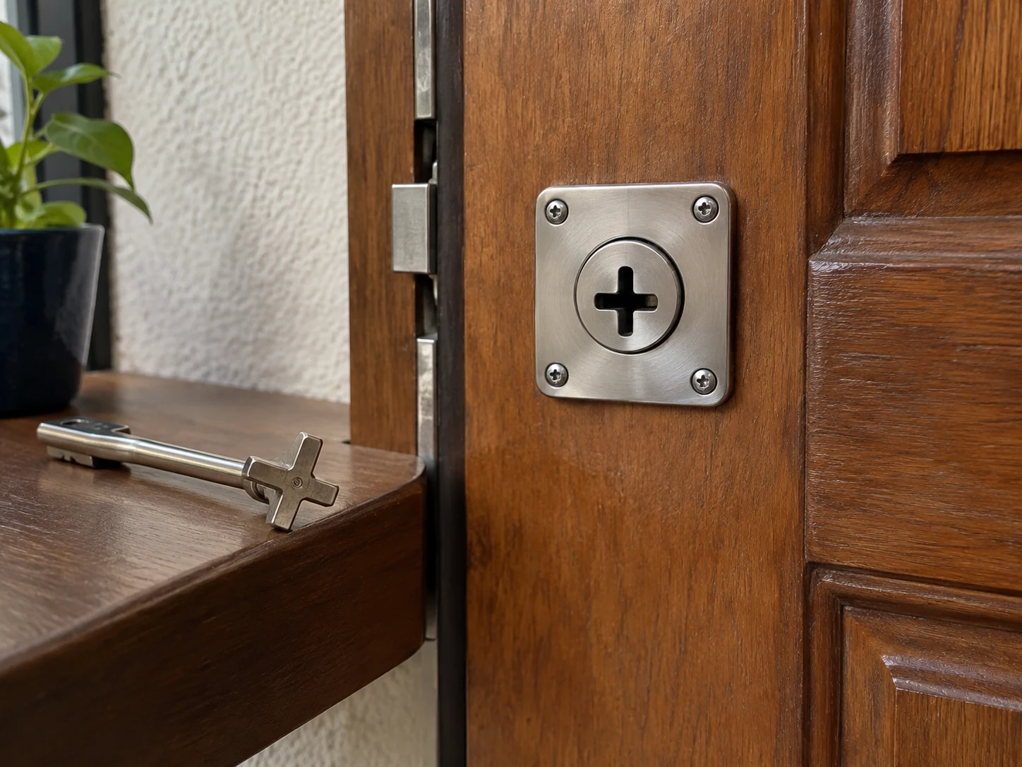 Abertura de porta de apartamento e condomínio