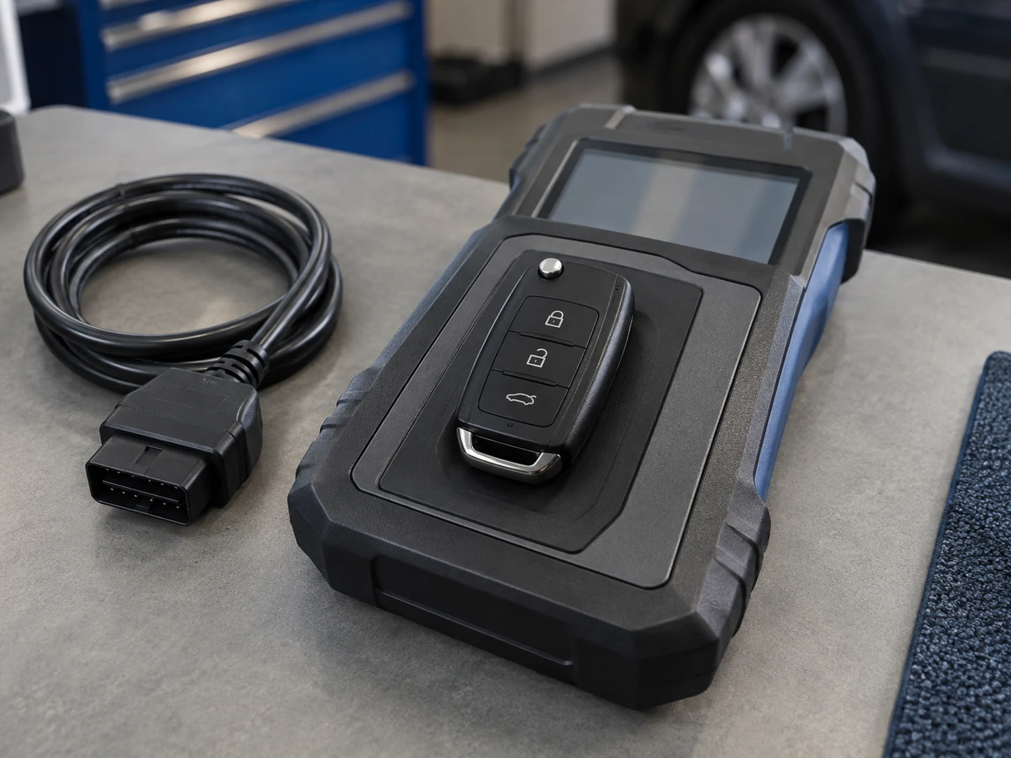 Programação de chave presença (keyless)